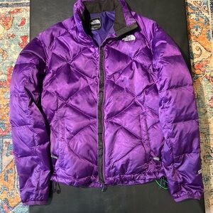 The North Face Vibrant Purple Quilted Jacket